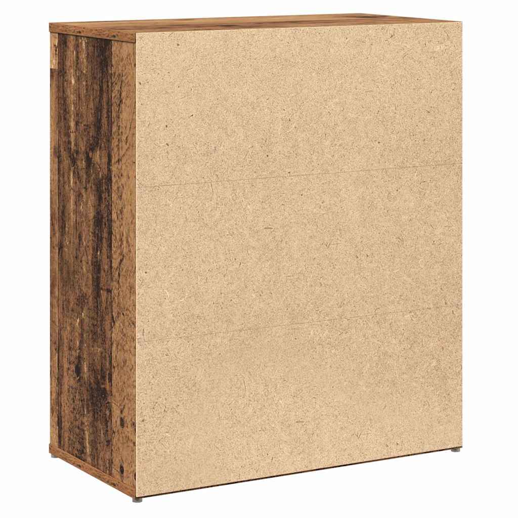 Hochboard 2 pcs Altholz 60 x 31 x 70 cm Holzwerkstoff
